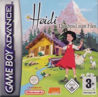 Heidi: The Game PAL GameBoy Advance  box art
